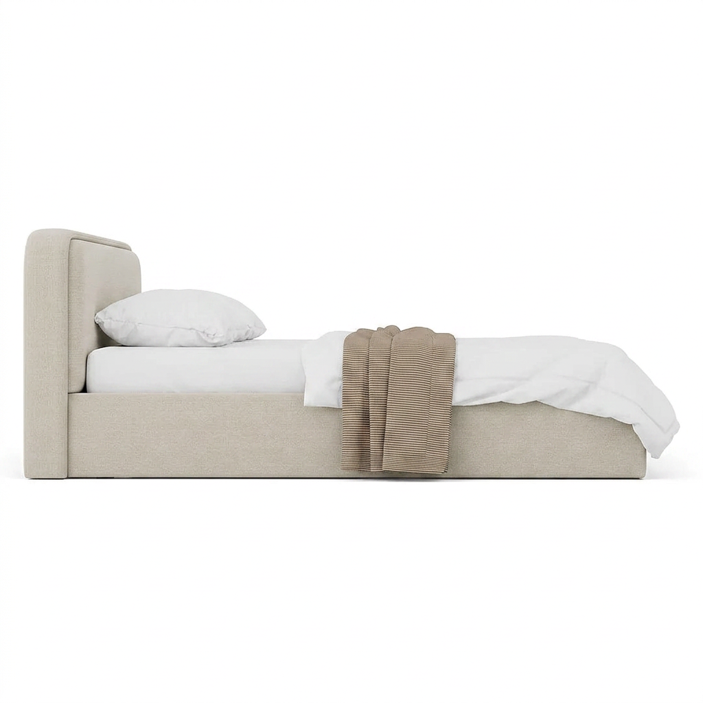 Bed-LB106 material and finish detail — Lanott