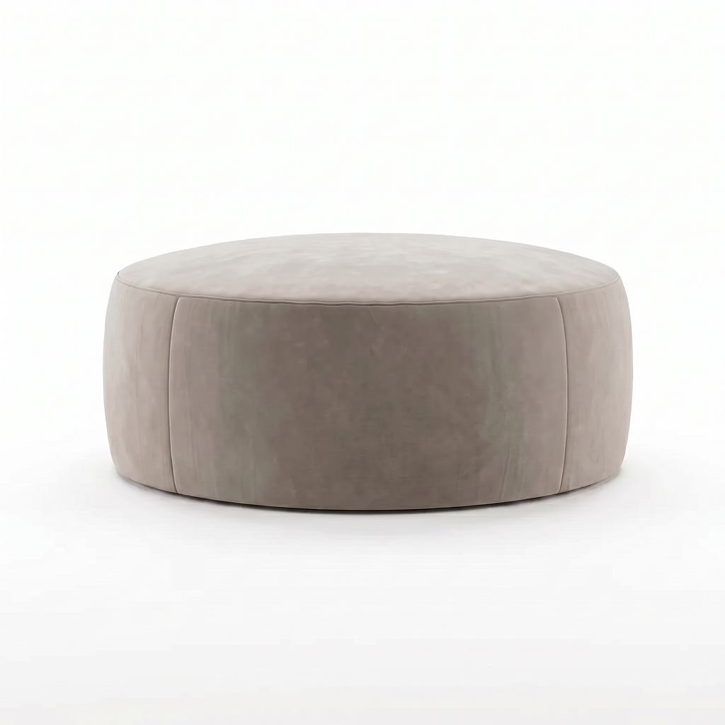Pouf P109 front view on white background