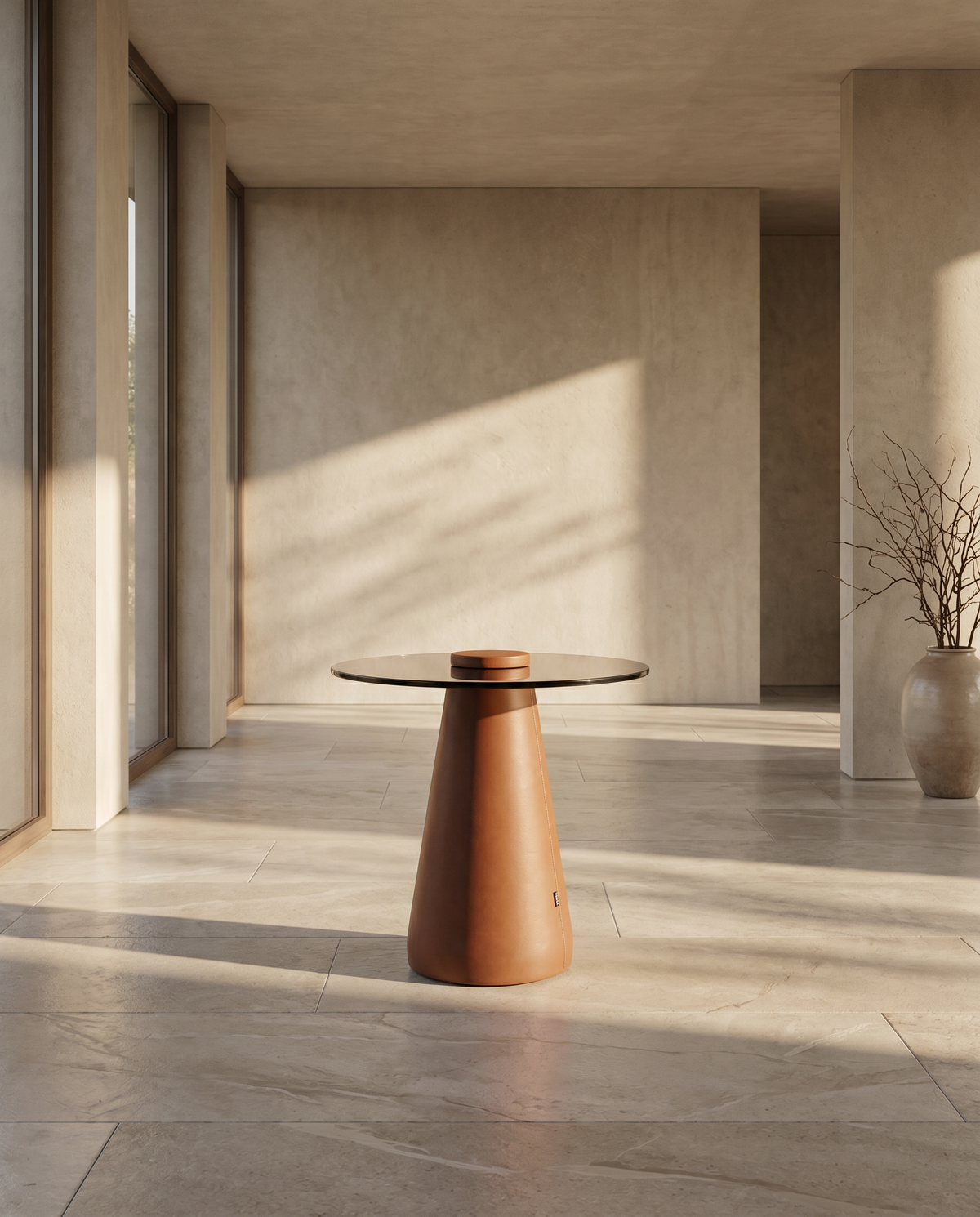 Side Table ST103 in a warm neutral interior