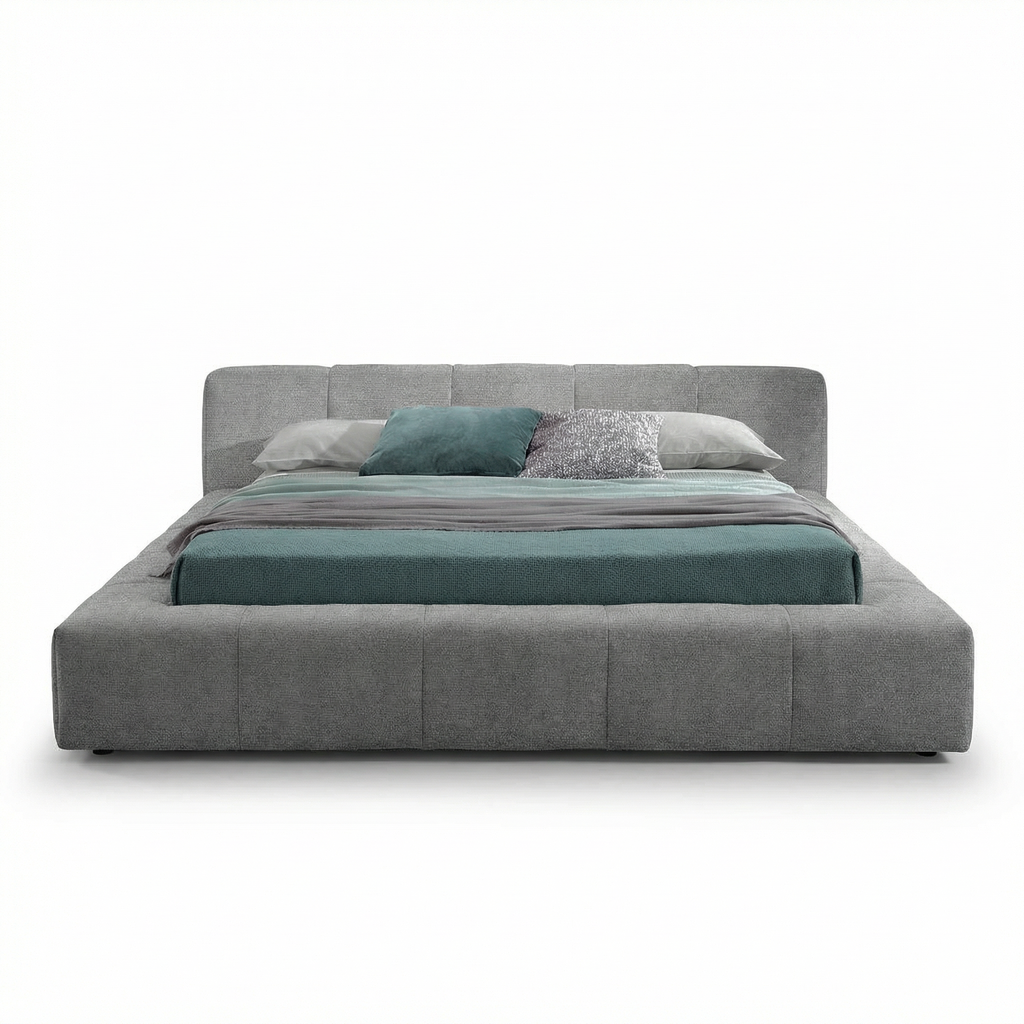 Bed B110 front view on white background