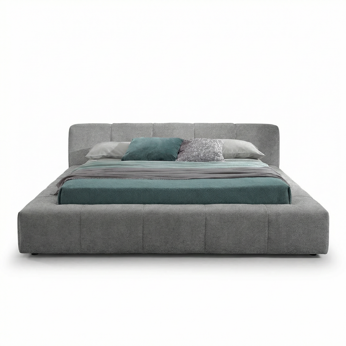Bed B110 front view on white background