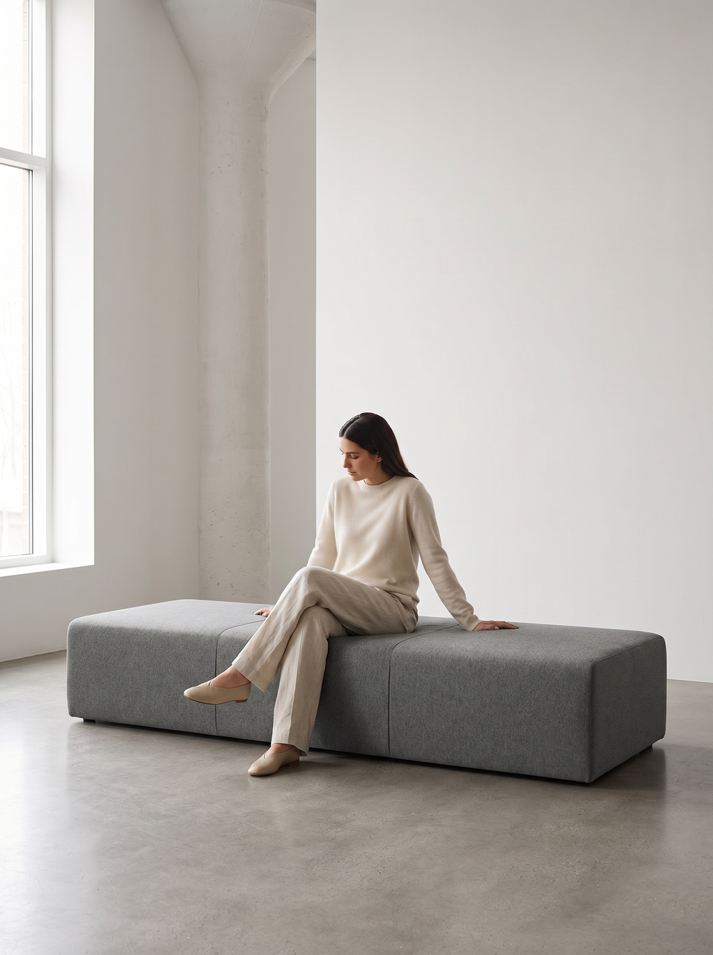 Bench BH106 in a contemporary interior