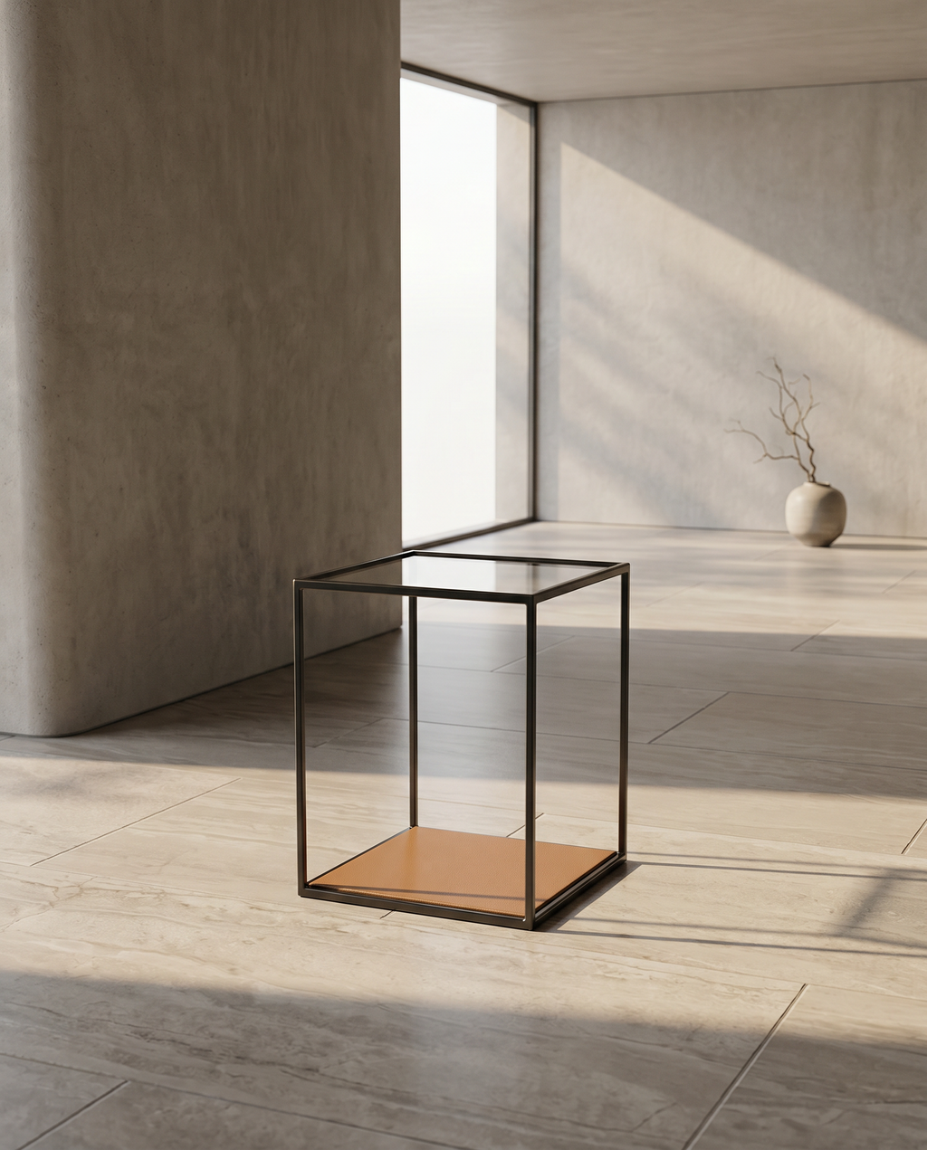 Side Table ST205 in a warm neutral interior
