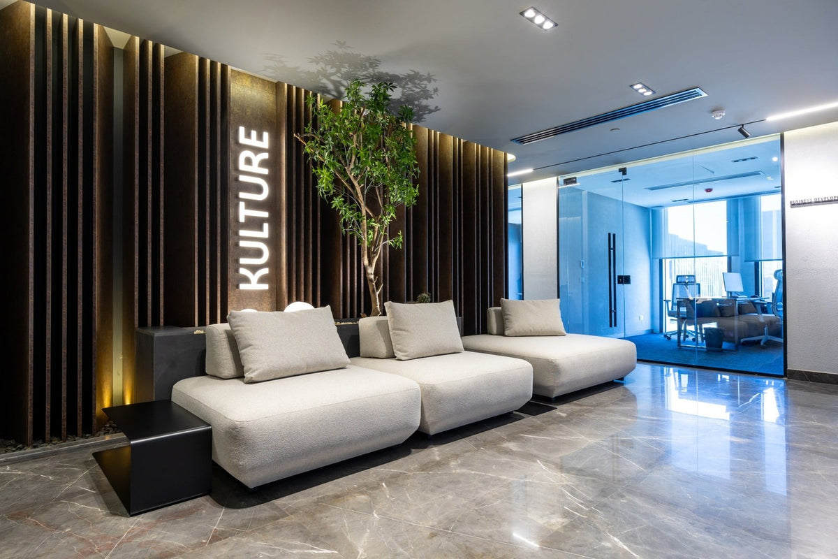 Lanott modular lounge seating at the Kulture offices