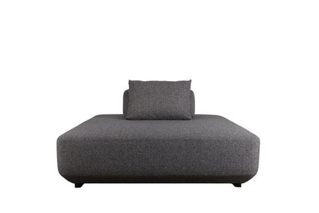 140 × 140 cm — grey fabric reference