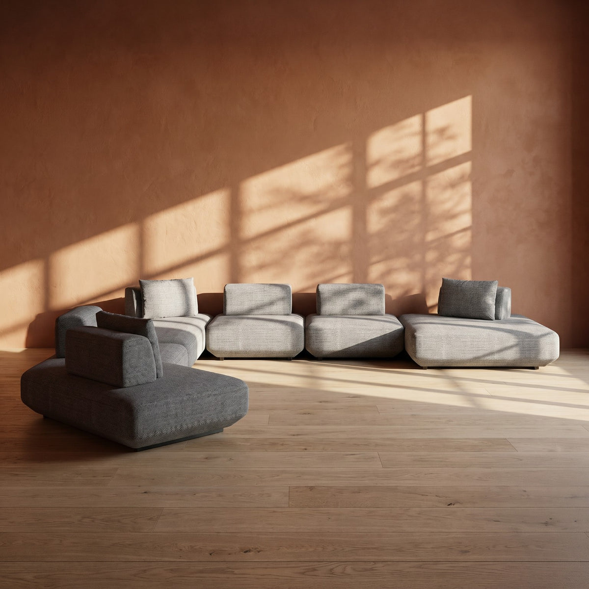 CS106 — complete Lanott corner sofa view