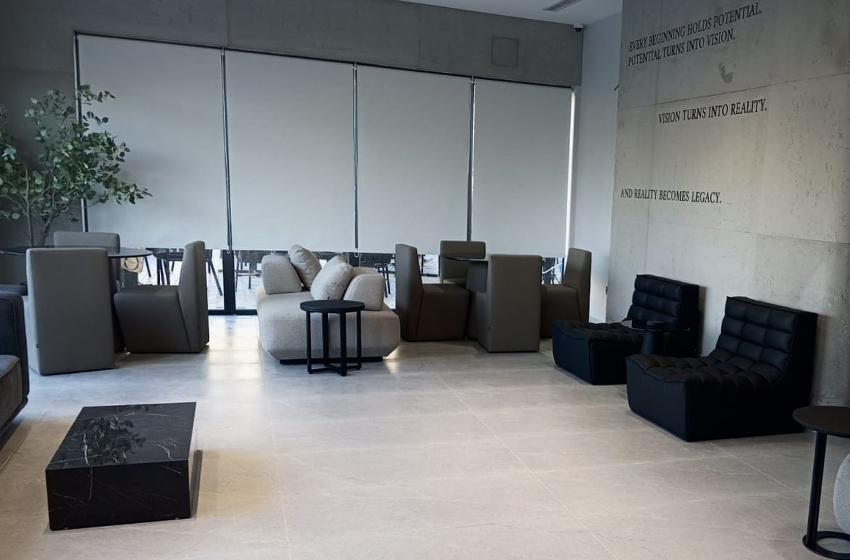 Lanott seating across the Imarrae office lounge