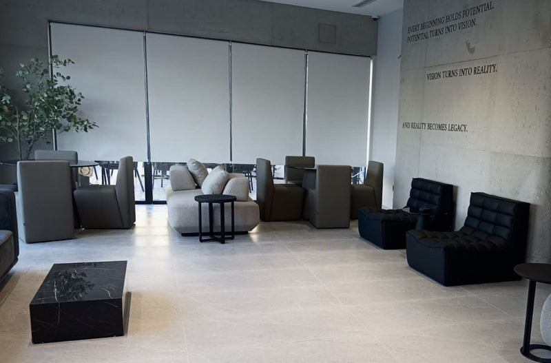 Lanott seating across the Imarrae office lounge