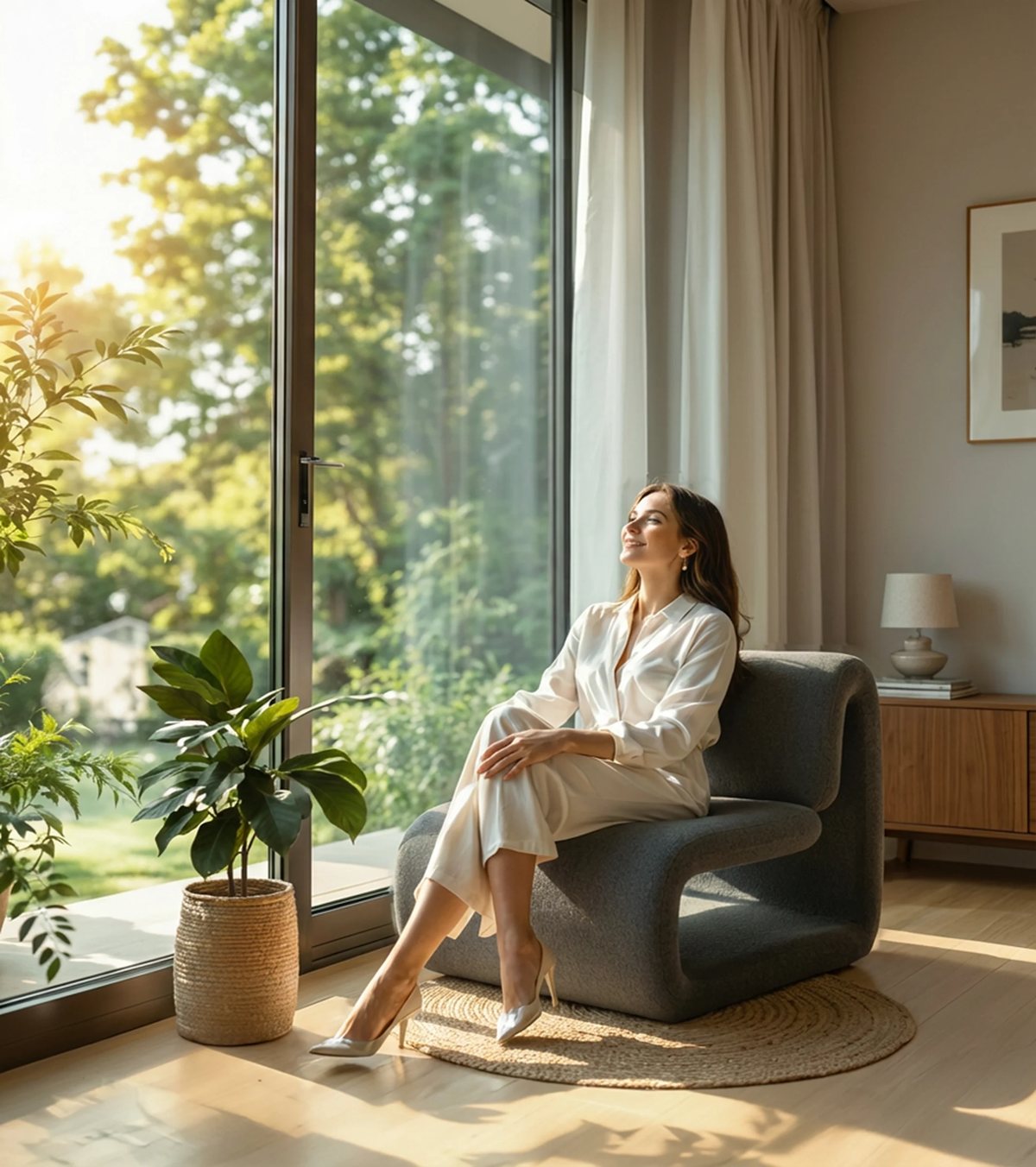 AC104 — complete Lanott arm chair view