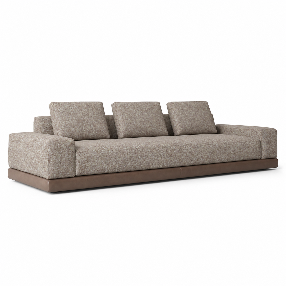 Sofa - S101 in MD-14 — three-quarter view