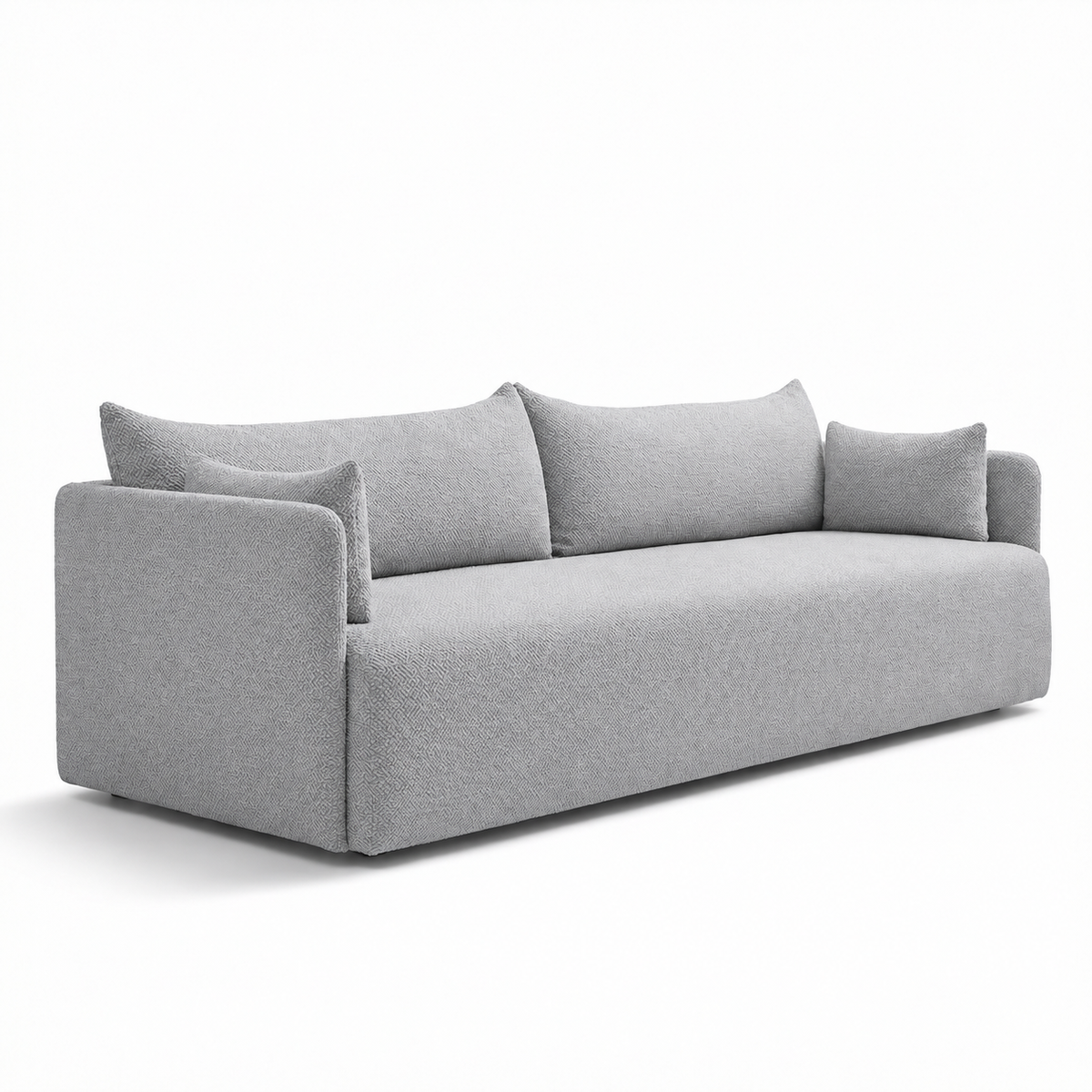 Sofa - S117 in MD-1 — three-quarter view