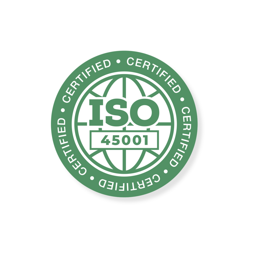 ISO 45001 certified