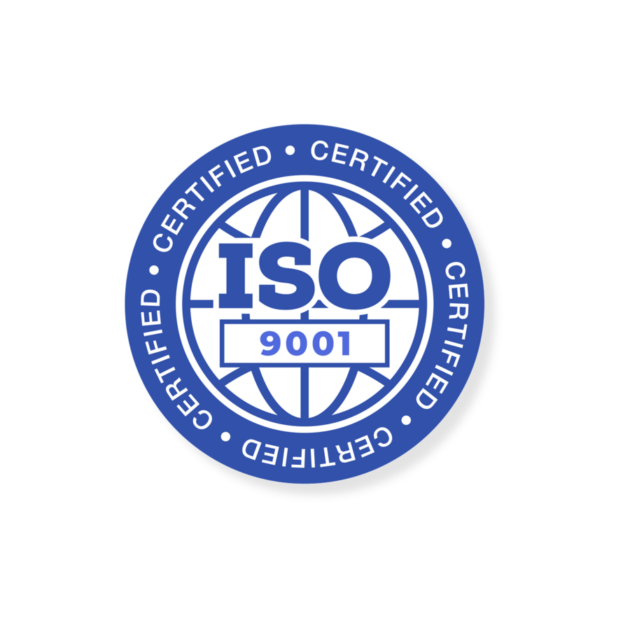 ISO 9001 certified